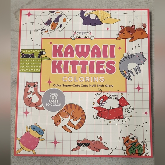 Kawaii Kitties Coloring Book NEW - Picture 8 of 8